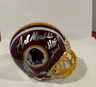 Art Monk Signed Autographed Washington Redskins Mini Helmet W/COA