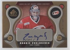 2005-06 SP Game Used Edition Rookie Exclusives 72/100 Cam Ward #RE-CW Auto 0uj7