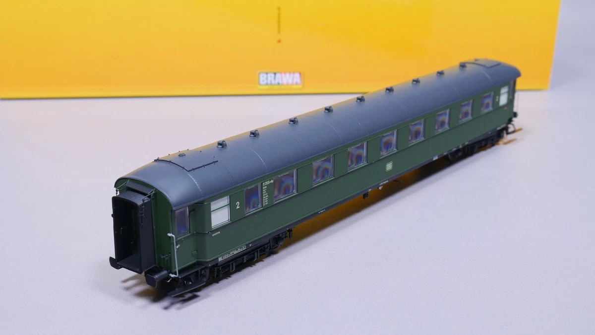 H0 DC Brawa 46421 Schnellzugwagen B4üe 11 355 Au DB OVP #ST_739