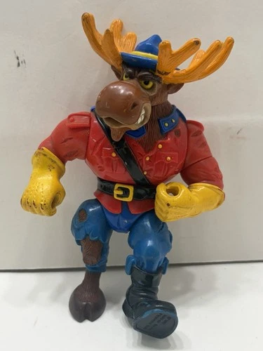 Vintage 1992 Playmates TMNT Teenage Mutant Ninja Turtles Monty Moose Figure