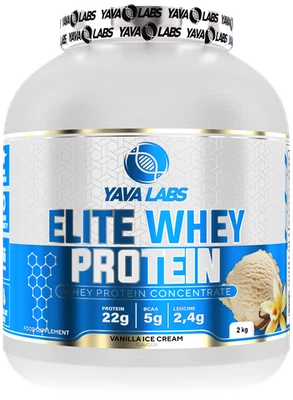 YAVA LABS® ELITE WHEY Protein 2kg - 66 Portionen + extra BONUS
