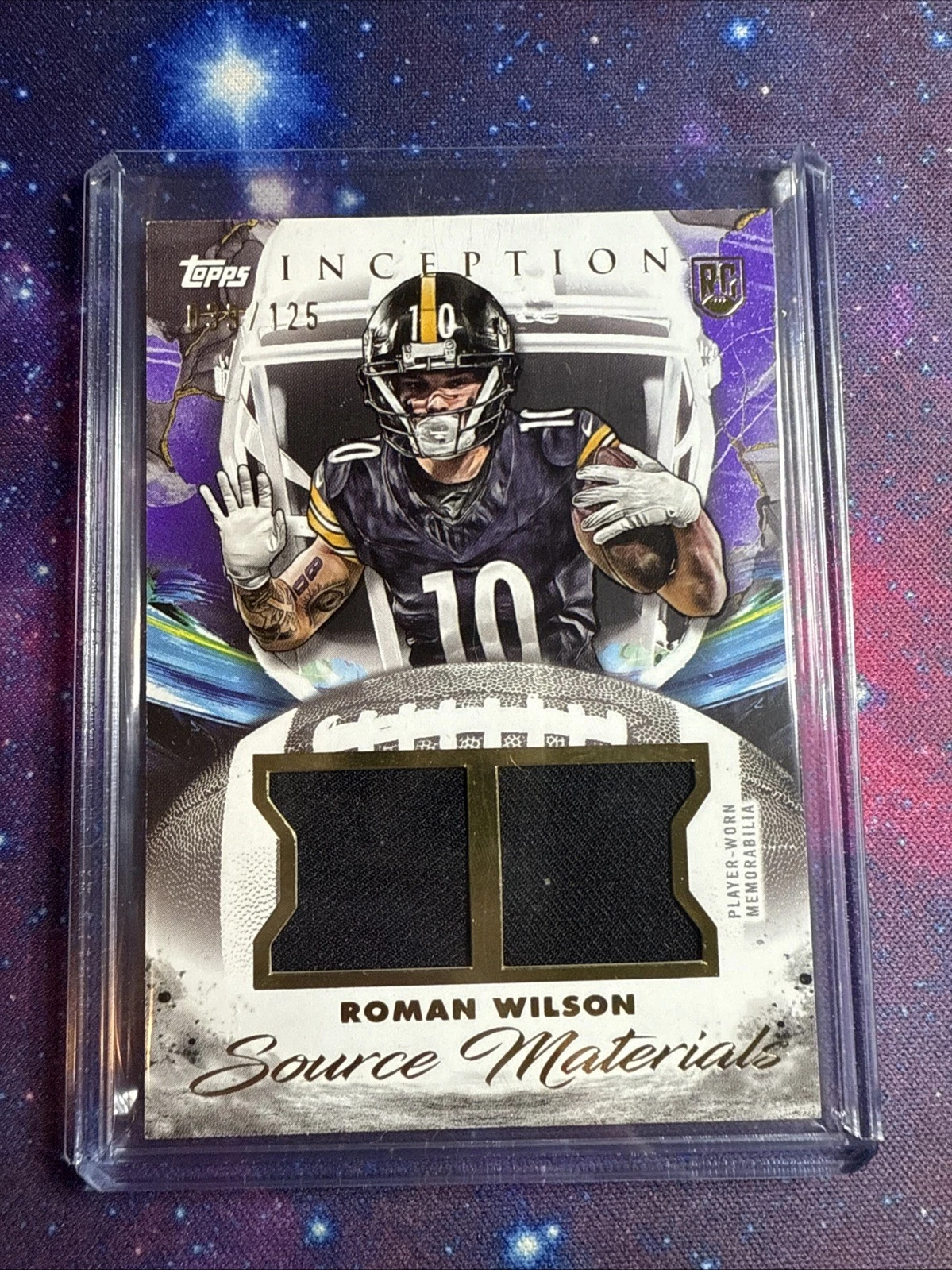 Roman Wilson Topps Inception Source Materials #SMRW Base