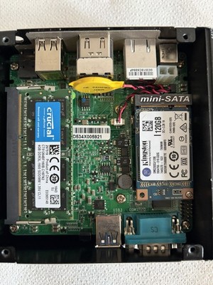 Jetway Intel Celeron N2930 Lüfterlos NUC HBJC310U91-2930-B ungetestet Ersatzteile