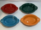 Fiesta Ware USA 4 HCL Single Serve Oval Casserole Baking Dish Bowls