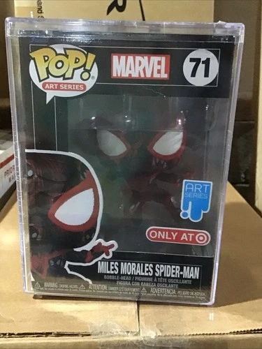 Funko Pop! Art Series Marvel: MILES MORALES SPIDER-MAN #71 Target Exclusive