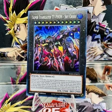 Yugioh Super Starslayer TY-PHON - Sky Crisis RA04-EN072 Super Rare 1st Near Mint