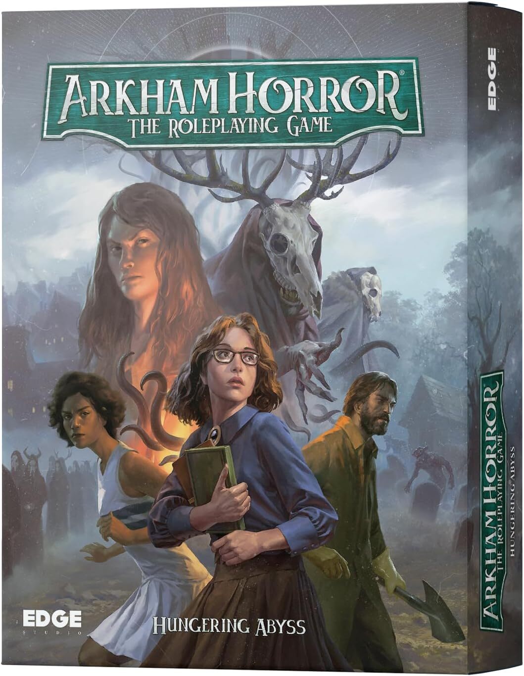 Arkham Horror - Стартовый набор для ролевой игры Hungering Abyss - Захватывающая RPG A