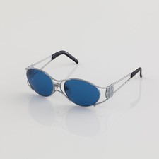 Rare New VINTAGE JEAN PAUL GAULTIER JPG 58-6101 Sunglasses Brushed Silver Japan