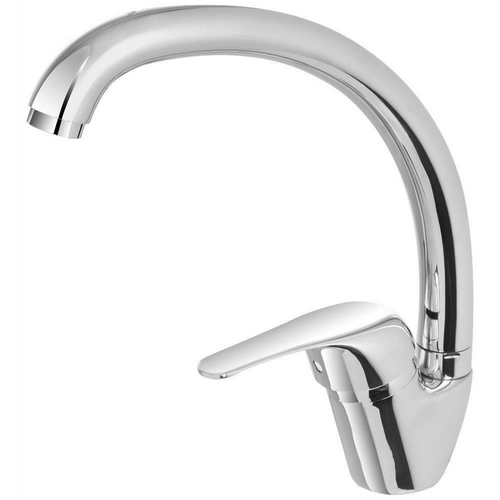 Miscelatore Per Lavello Cucina A Tre Vie Con Canna Dritta In Acciaio Inox - Foto 10