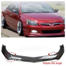 Carbon Style For Honda Accord Front Bumper Lip Spoiler Splitter Body Kits Us