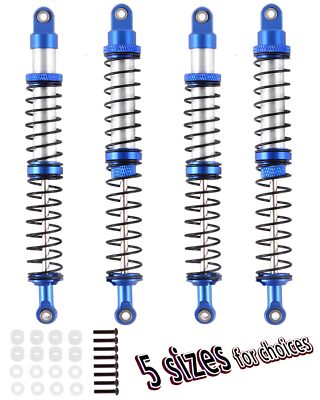 hopsupRC 120mm 7075 Front Rear Shocks Absorber Damper Upgrades for 1/10 RC Ho...