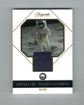 APOLLO 11 MOON LANDING 2023 Pieces Of The Past Keepsake Edition RELIC GEM #/50