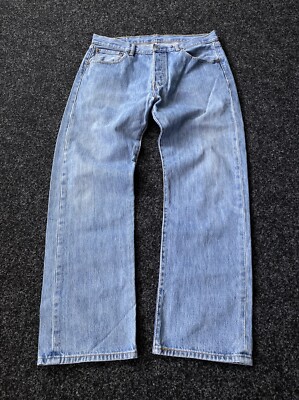 Vintage 90s Y2K Levi's 501 Jeans baggy pants Men's W34 Size | eBay