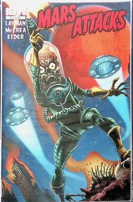 MARS ATTACKS (2012-2013) | 1:10 John McCrea #1 VARIANT 10 COPY INCV IDW PUBLISHI