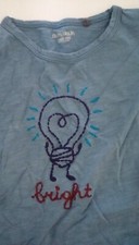 Imps & Elfs adorable toddler boys comfy blue long sleeve embroidered set 