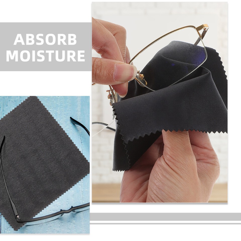 4 Pack Electronics Cleaning Cloth Eyeglass Lens Cleaner Reading Glasses