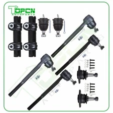 New 10pcs Suspension Kit Tie Rod End Ball Joint For 1964-1970 Chevrolet Chevelle