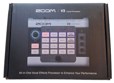 Zoom V3 Vocal Processor Effektgerät - Multieffekt (mit OVP)