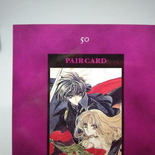 50 PAIR CARD X Card Dass Masters CLAMP ASUKA 2002 KQDOKAWA SHOTEN - Picture 9 of 14