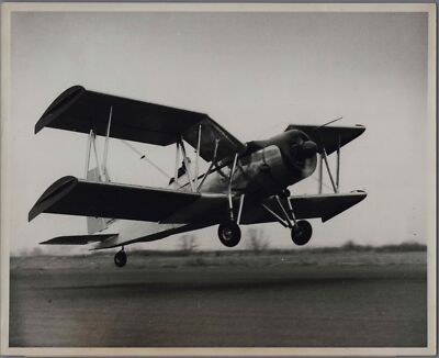 LAMSON FLUGZEUG L.101 LUFT TRAKTOR ERNTESPRITZE GROSSES VINTAGE PRESSEFOTO