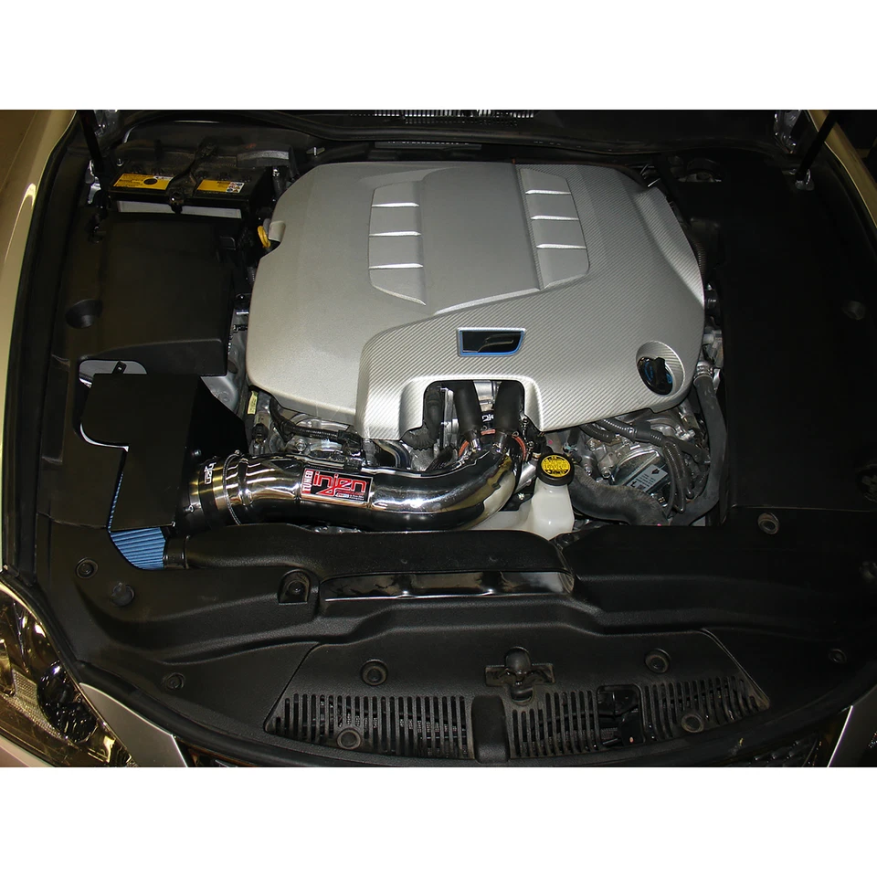 Injen SP2096P Polished Aluminum Cold Air Intake for 2008-2012 Lexus IS-F 5.0L V8 - Image 3 of 4