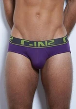 New! Men's Brief C-IN2 Underwear Purple Gay/Guy FAST SHIPPING Size S M L XL