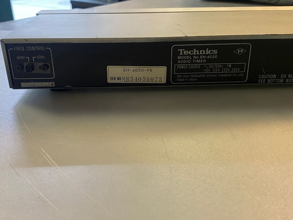 Technics カセットデッキRS−M24、タイマーSH−4020、チューナー Technics RS-M24 Cassette Deck + SH-4020 Audio Timer + ST-8044G
