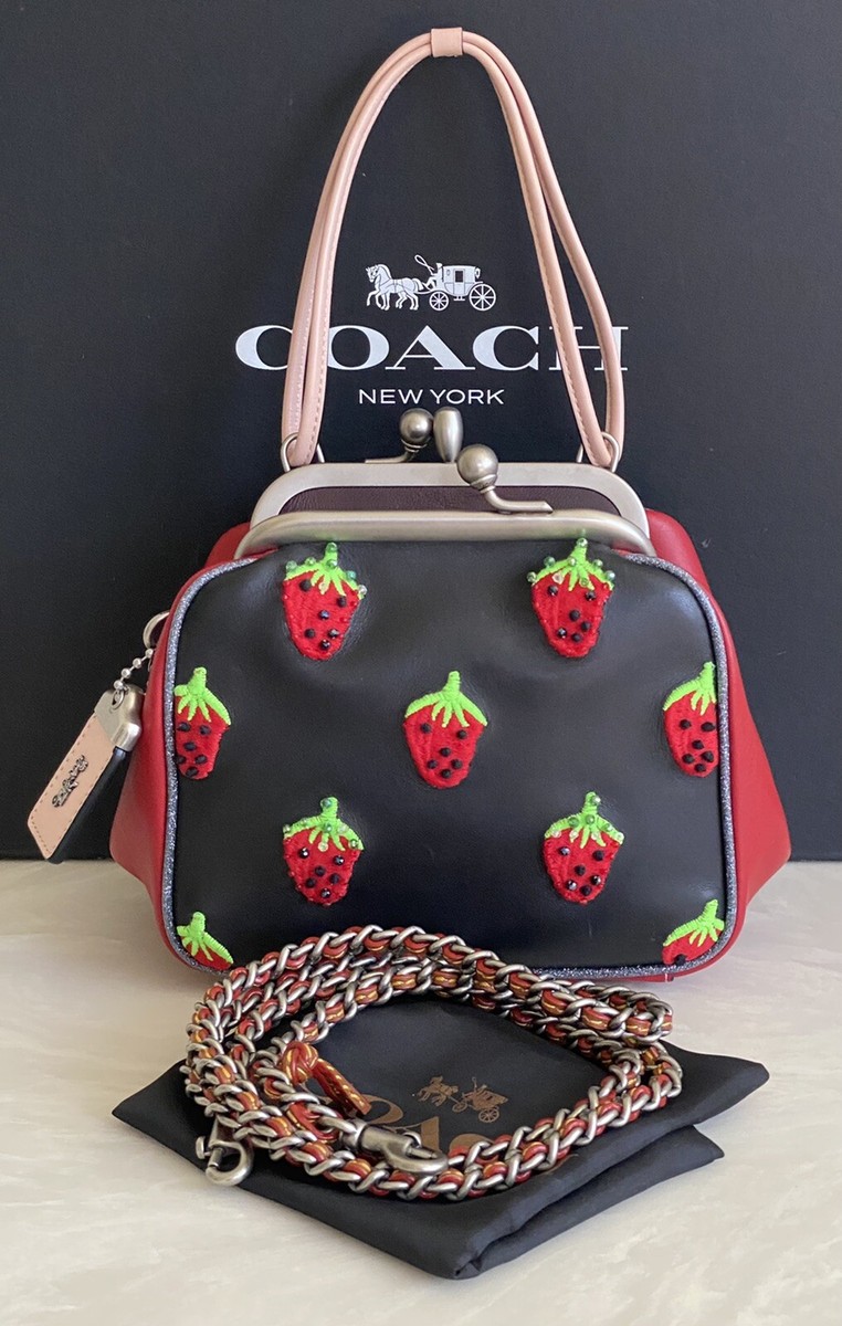 バッグ Coach Tattoo Kisslock Bag Limited Ed Tattoo on Canvas Kiss Lock Coach Bag | TikTok
