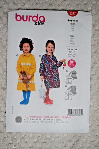 BURDA 9215-9248 - Baby & Child Sewing Patterns - PICK-A-STYLE - New & Uncut - Picture 4 of 45