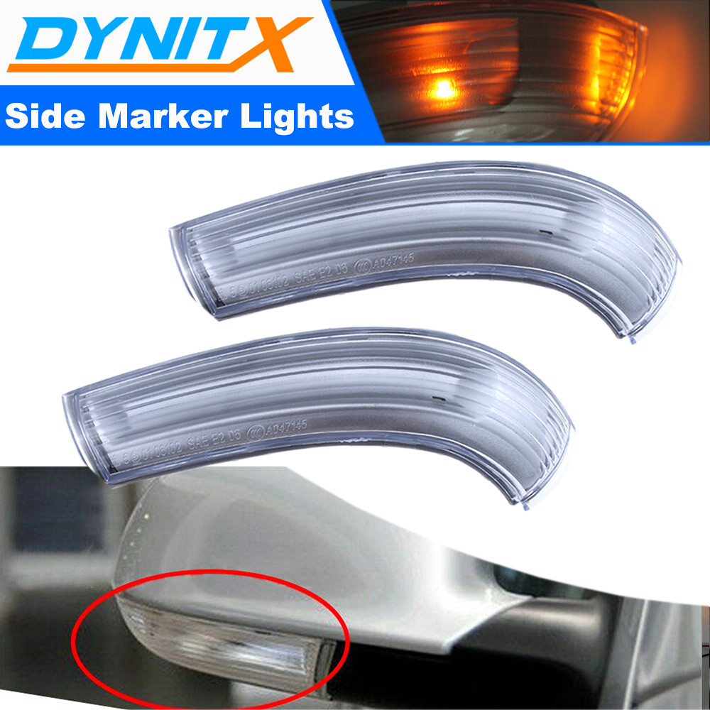 JDMTECH Dynamic Amber LED Side Mirror Signal Lights For Mercedes-Benz W164 ML Class