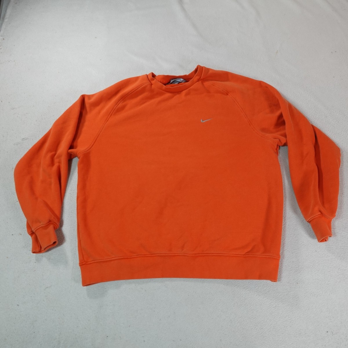 vintage nike sweatshirt orange