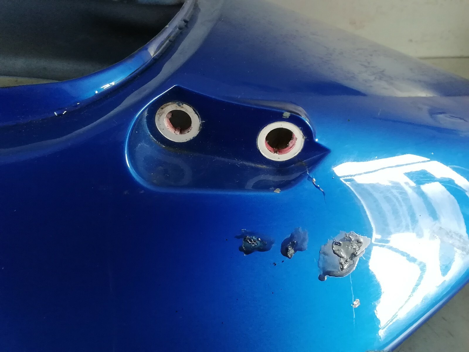 Honda cbr1100 blackbird rear seat cowl fairing panel READ eBay