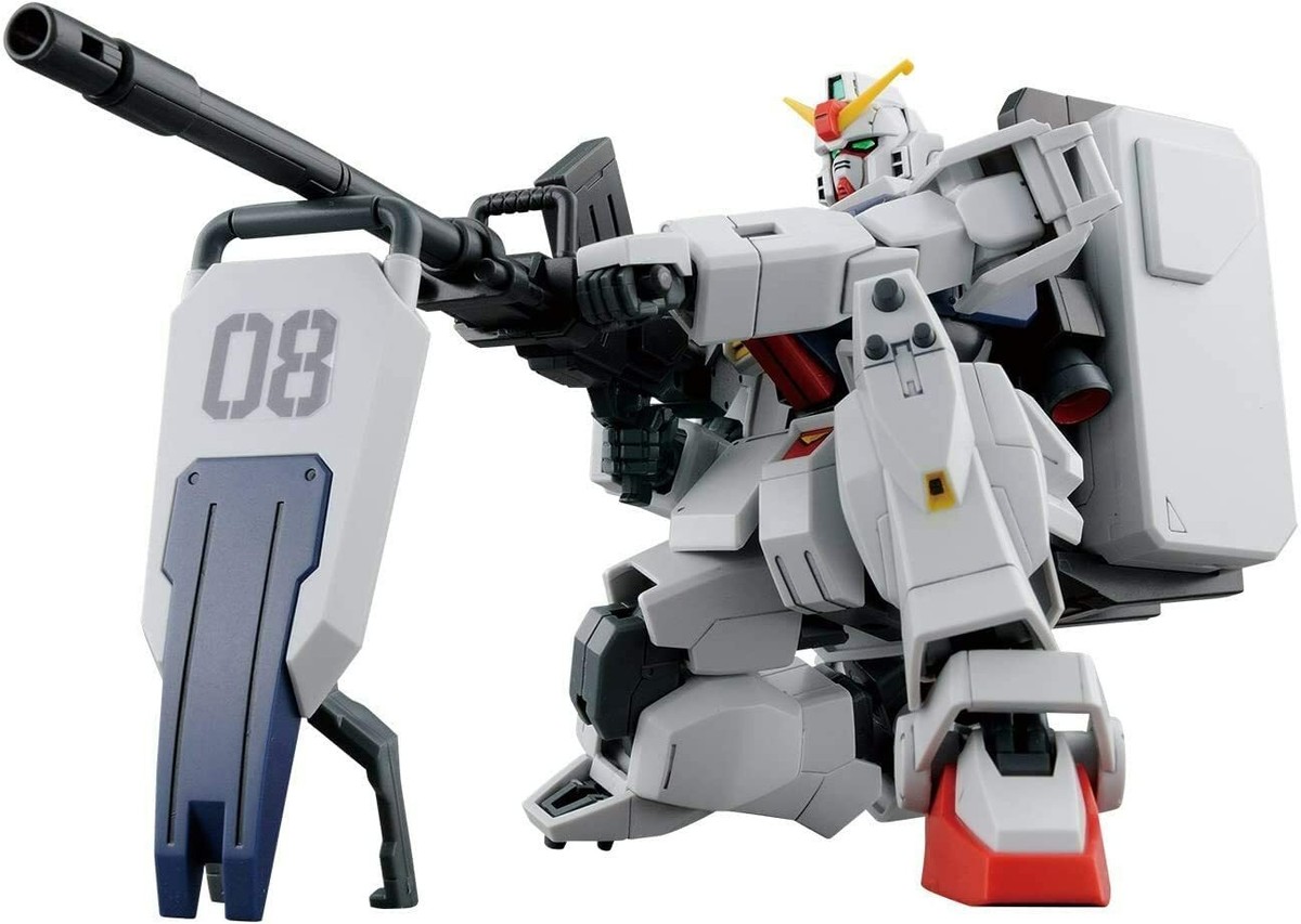 HGガンプラモデルセット Gunpla 1/144 Bandai Gundam HG RX-79 Gundam Ground Type Mobile Suit