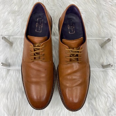 Ted Baker London Irron 3 Mens Tan Leather Derby Dress Shoes US 11.5 9-15117 Amazon.com | Ted Baker Men main image 3