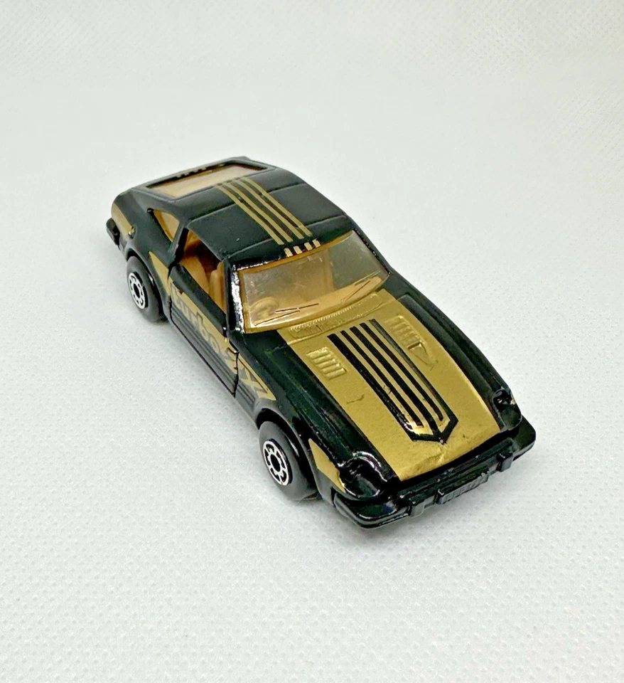 1982 Matchbox '67 Datsun Turbo ZX 280 2X  Black / Gold Loose Vintage  - Image 3 of 4