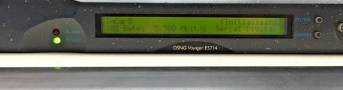 Ericsson TANDBERG DSNG VOYAGER E5714 SD/SDI VIDEO ENCODER ASI L-BAND OUTPUT - Picture 2 of 12