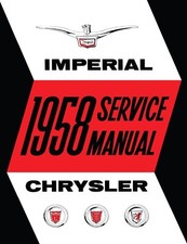 1958 Chrysler Imperial Shop Manual
