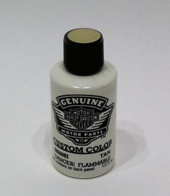 New Genuine Harley Custom Color Tan Touch Up Paint 98600BI | eBay
