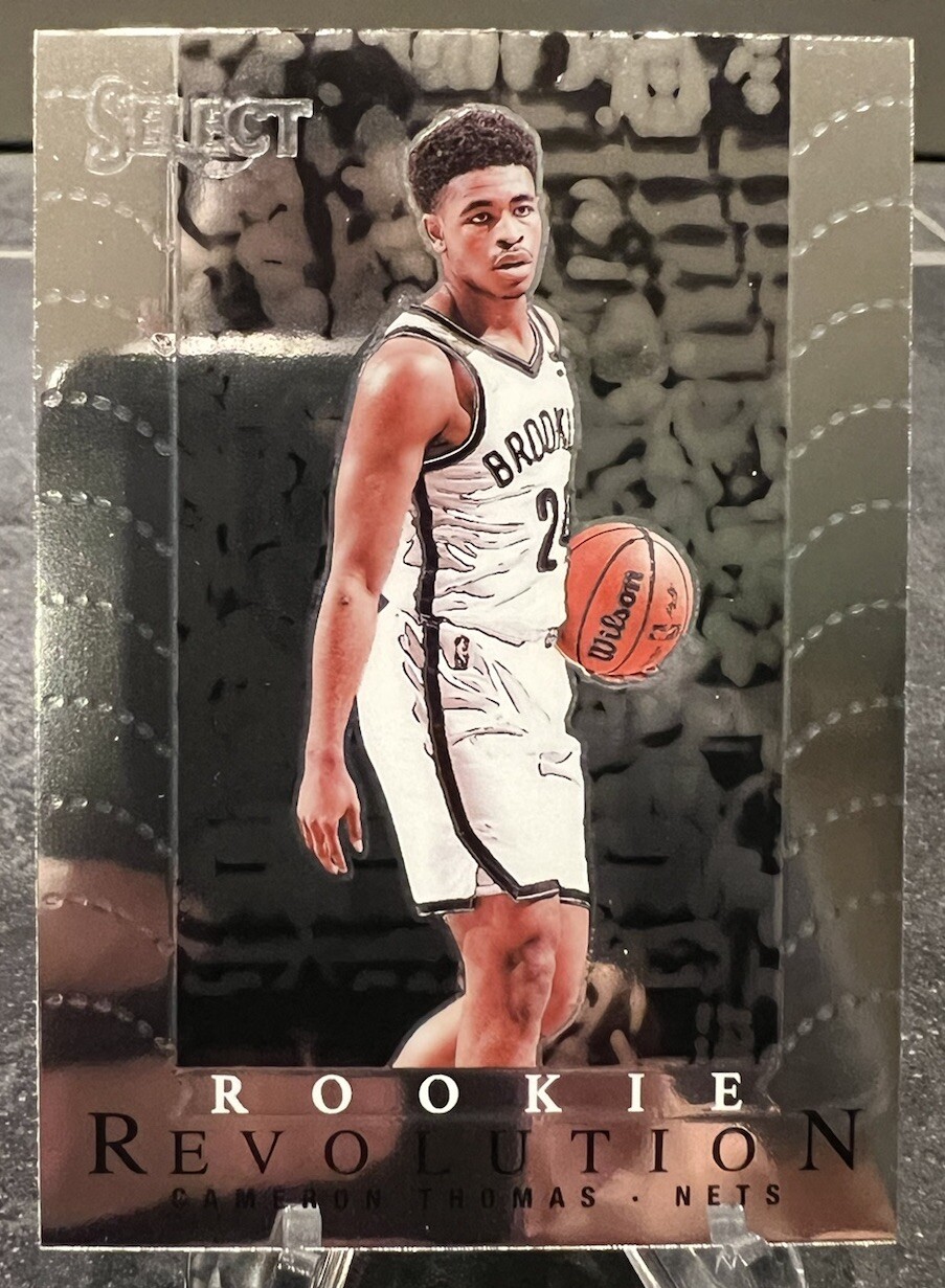 2021-22 Panini Select #7 Cameron Thomas Rookie Revolution RC