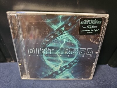 DISTURBED (NU-METAL) - EVOLUTION 2018 NEW SEALED CD   FREE SHIPPING 