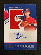 2018 U.S.A. Stars & Stripes Auto Jersey Trevor Haskins 103/199 #139 14U🔥⚾️🔥