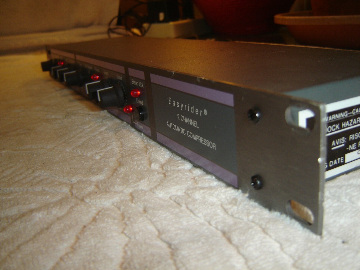 Aphex 108 2チャンネルAUTOMATIC COMPRESSOR Aphex 108 Easyrider 2 Channel Automatic Compressor with
