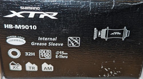 NOS SHIMANO XTR HB-M9010 FRONT DISC HUB 15 X 100 MM NIB - Bild 3 von 4