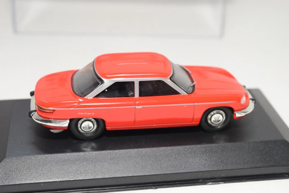 A61 1:43 ODEON 004 PANHARD 24BT 24 BT 1964 ROSSO NUOVO CON SCATOLA - Immagine 4 di 4