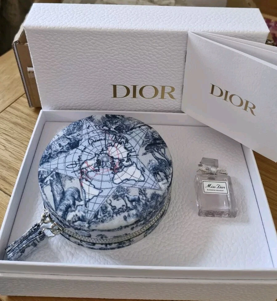 Boîte à bijoux de voyage Dior Autour du monde et bouquet de fleurs Miss Dior 5 ml NEUF