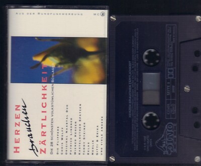 Herzen brauchen Zärtlichkeit MC 2 Dino Music Kassette Patrick Lindner Relax, 082