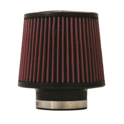 Injen High Performance Air Filter - 3.00 Black Filter 6 Base / 5 Tall / 5 Top -