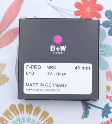 B+W 70201 010 filtre diamètre 49mm 49 010 MRC 1x UV-Haze. F-PRO | UK