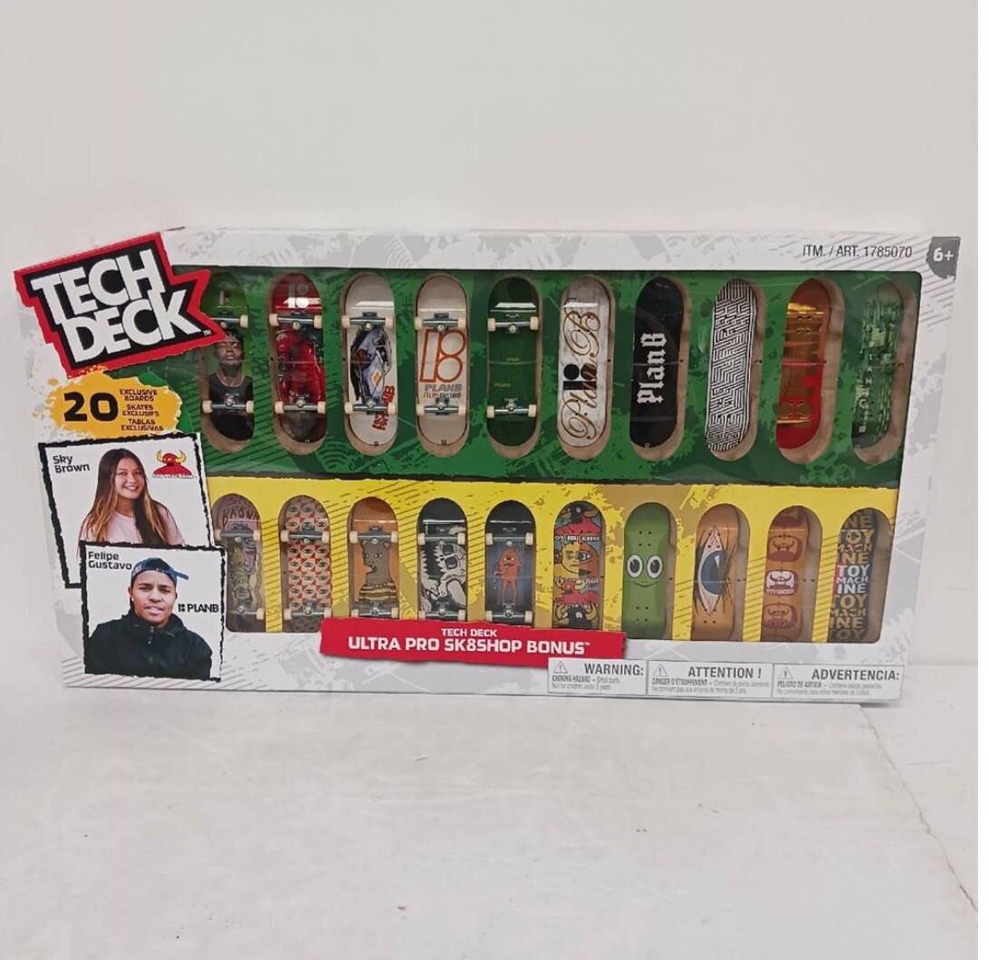 Tech Deck 20 Ultra Pro Skate Shop Fingerboard – Bonus Sealed Collector Set