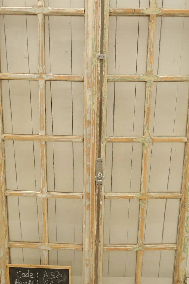 PUERTAS DE CRISTAL FRANCESAS VINTAGE A320 Foto 3 de 3